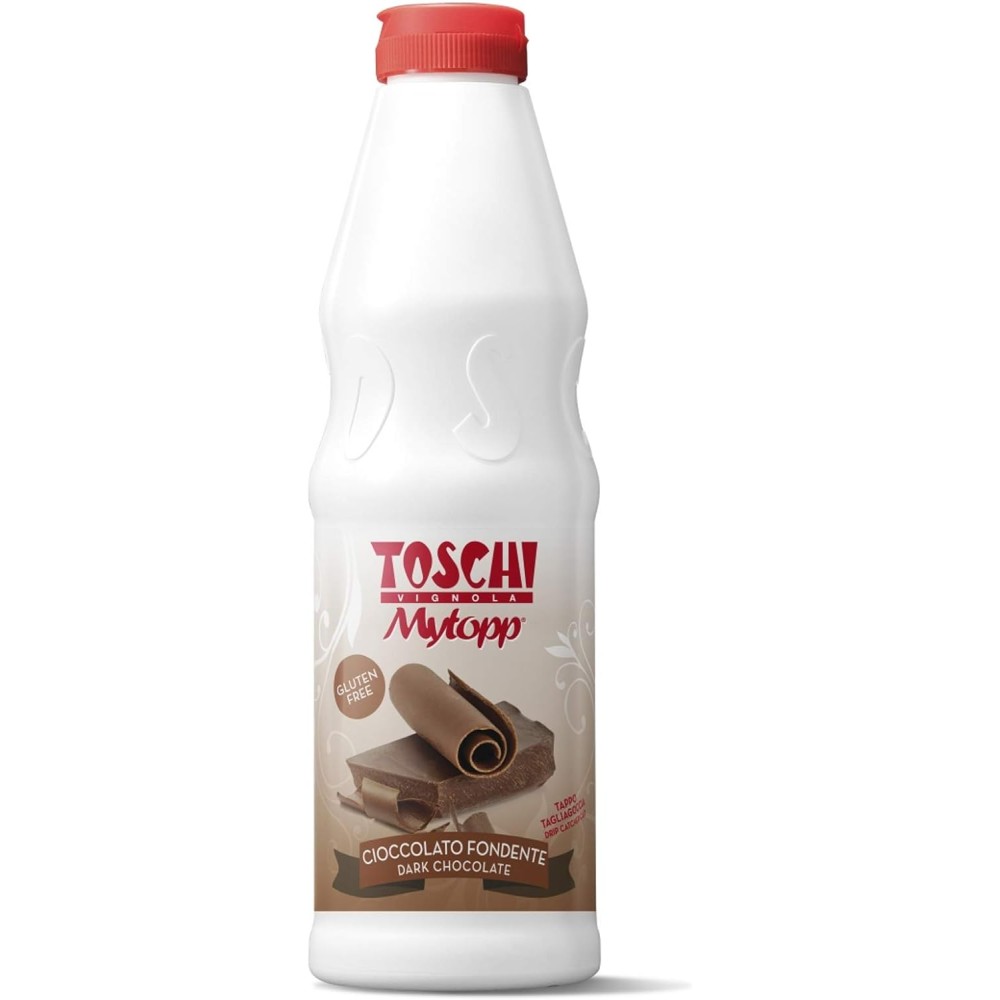 TOPPING TOSCHI GUARNIZIONE GELATO 900 gr CIOCCOLATO FONDENTE