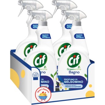 12 Detergente Bagno al Gelsomino – 650 ml – Pulizia Profonda e Profumo Fresco