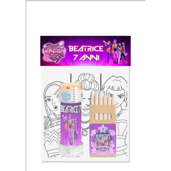 Set regalino fine festa Kpop Demon Hunters personalizzabile fai da te