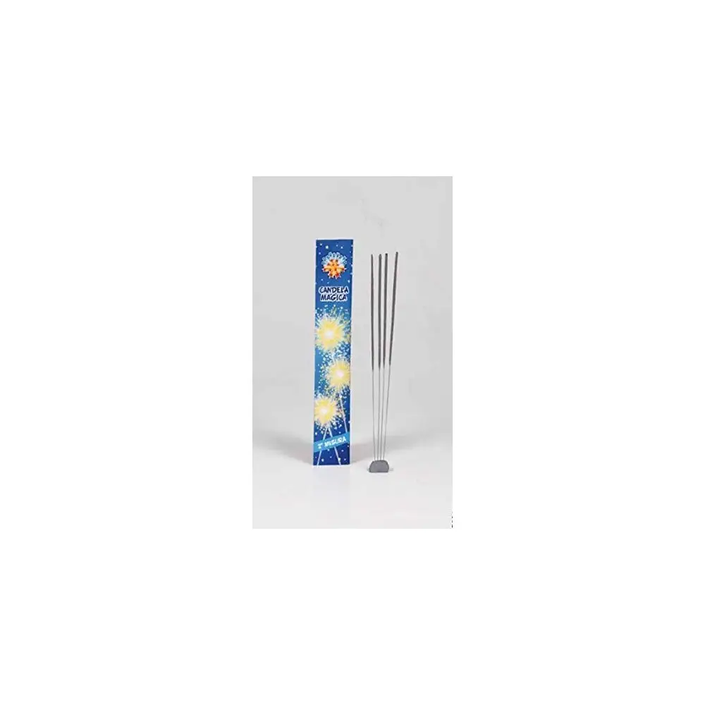 50 Candeline 2° misura scintille bastoncino luminoso pirotecnico stelline festa