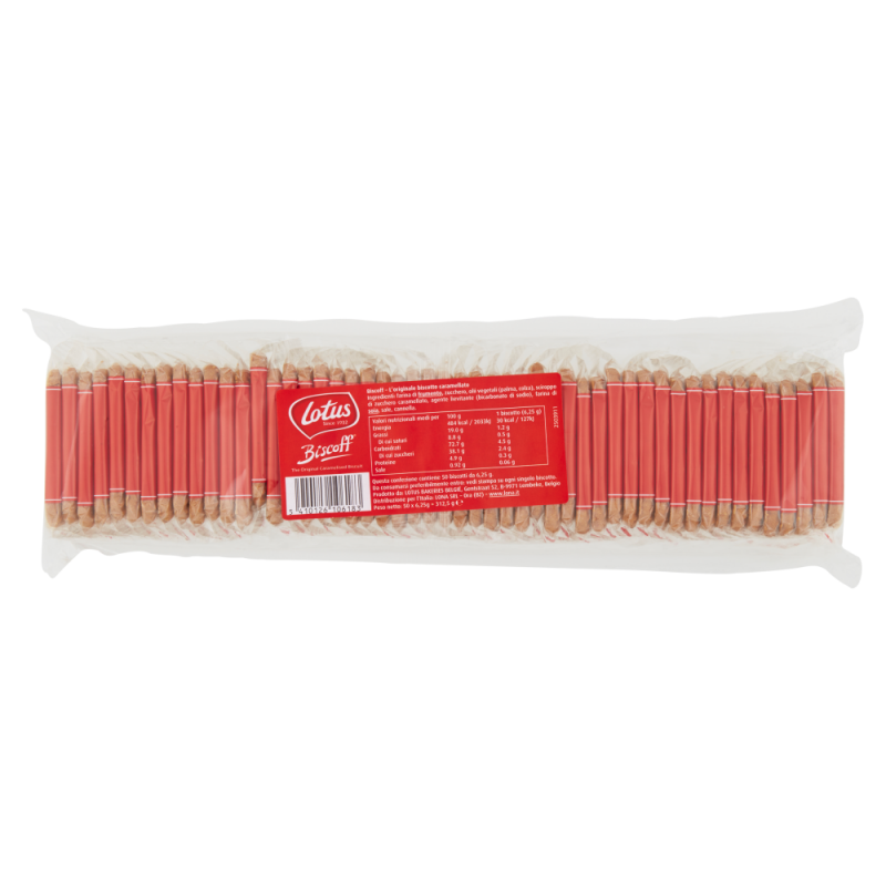 Lotus Biscoff - Biscotti Caramellati 10 Confezioni da 250 gr 2.5 kg