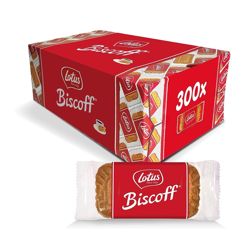 Lotus Biscoff - Biscotti Caramellati 10 Confezioni da 250 gr 2.5 kg