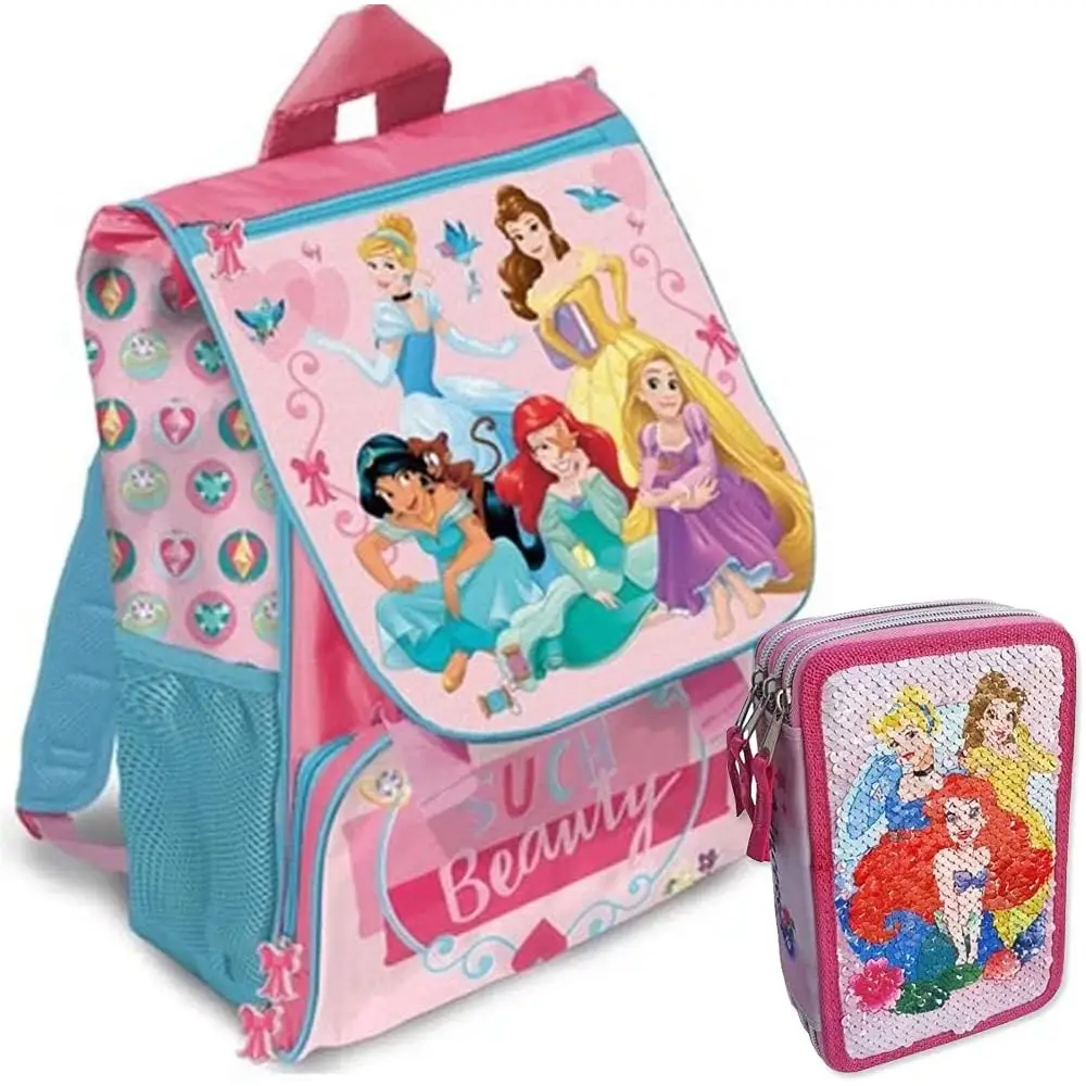 Set Zaino con Astuccio Principesse
