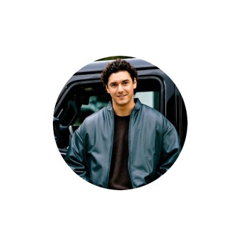 Cialda Off Campus Garrett Graham tonda personalizzabile