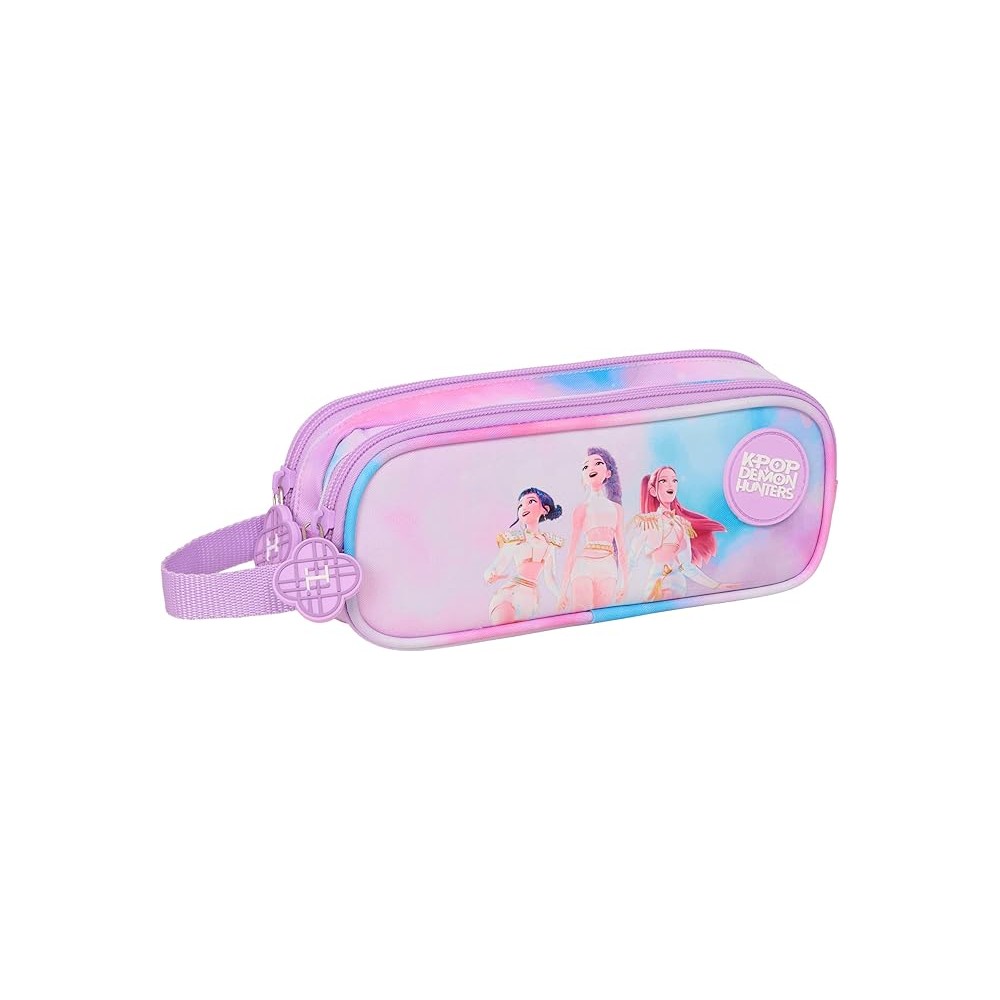 K-POP Demon Hunters - Artist - Astuccio doppio per bambini, ideale per bambini in età scolastica