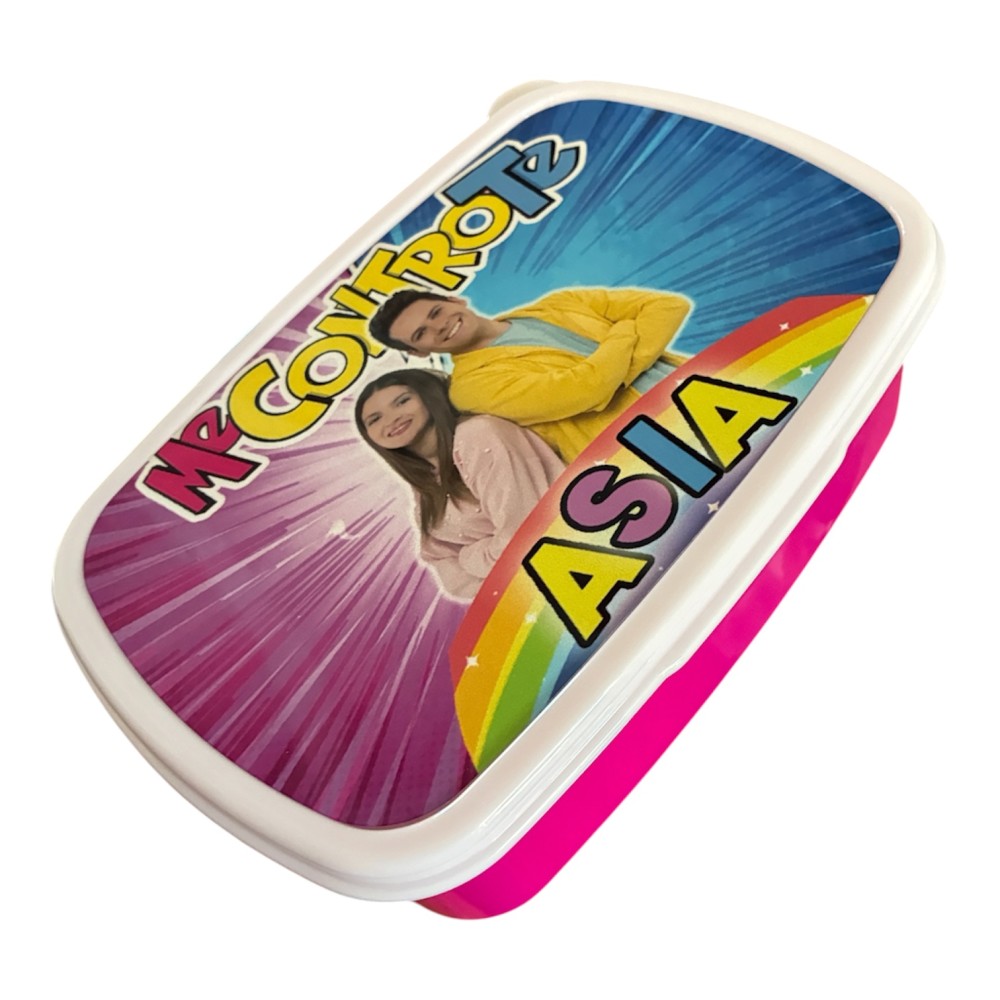 Portamerenda Me contro Te doppio scomparto personalizzato