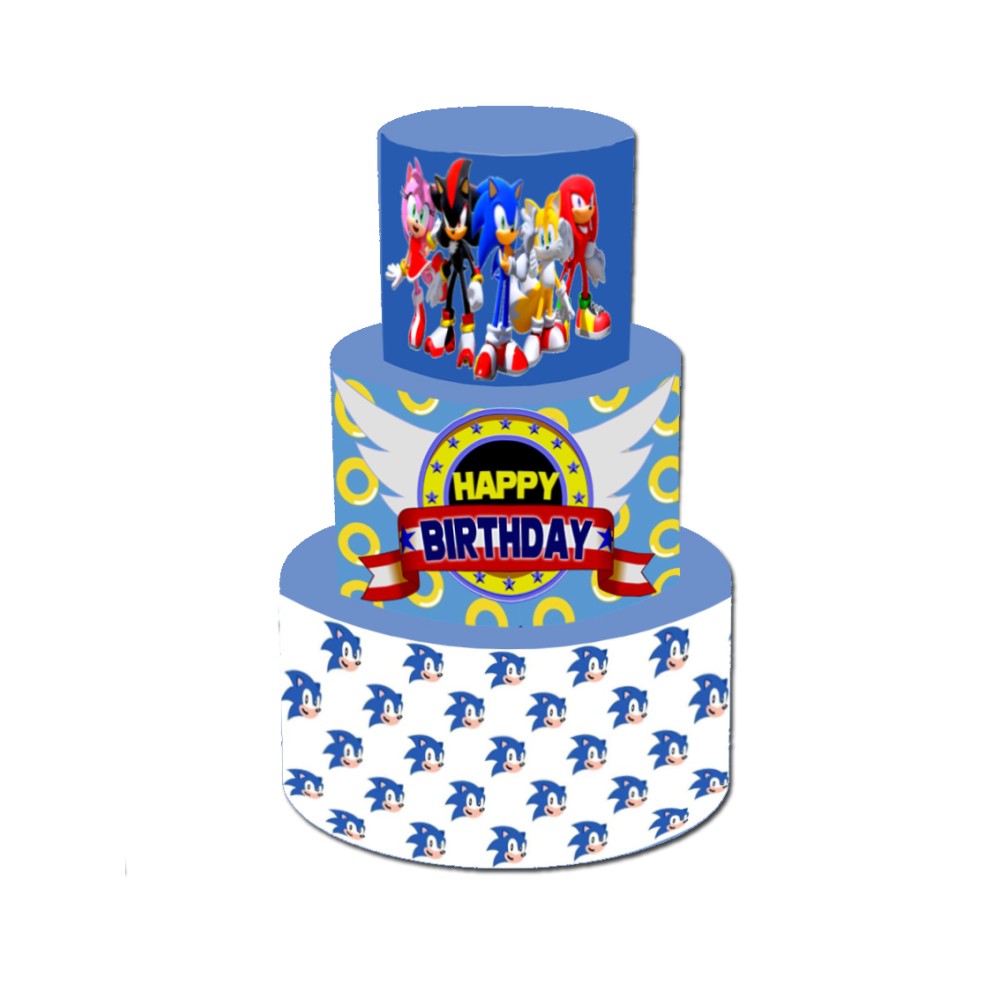 Torta Scenografica Sonic