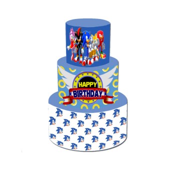Torta Scenografica Sonic