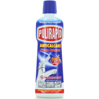 16 Detergente anticalcare igienizzante per bagno e cucina – formula concentrata 750ml kit con Spugna
