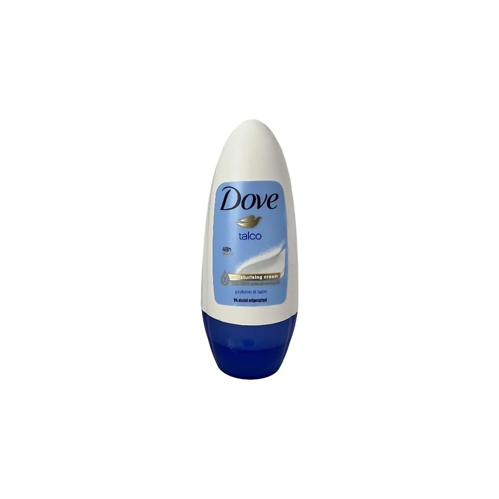 6 x 50 ml Dove donne talco 48h anti Perspirant roll on deodorante – 0% alcool