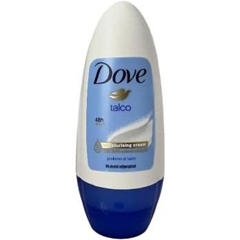 6 x 50 ml Dove donne talco 48h anti Perspirant roll on deodorante – 0% alcool