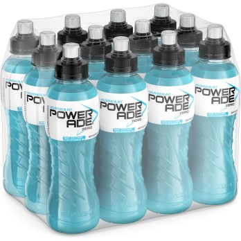 Powerade Mountain Blast Zero Sport Drink – 12 Bottiglie da 500 ml