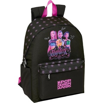 K-POP Demon Hunters - Zaino per portatile 31 x 13 x 43 cm
