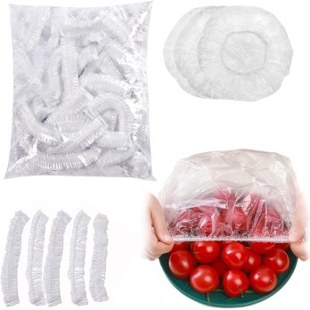 160 Cuffie Copri Vivande Sacchetto Conservazione Cibi Copri Ciotole Elastiche da 18 a 48 cm
