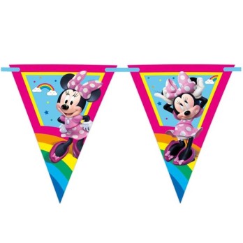 Festone Bandierine in Carta con Minnie Rainbow Make Me Smile 2,3 mt 97243