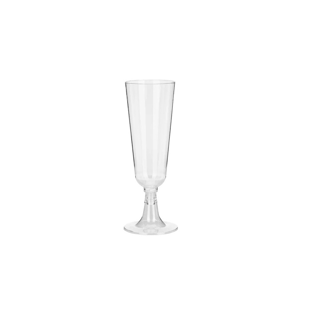 Flûte da champagne in plastica 150 ml 8 pz 6 x 16 cm  KPS1-099