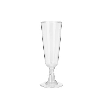 Flûte da champagne in plastica 150 ml 8 pz 6 x 16 cm  KPS1-099