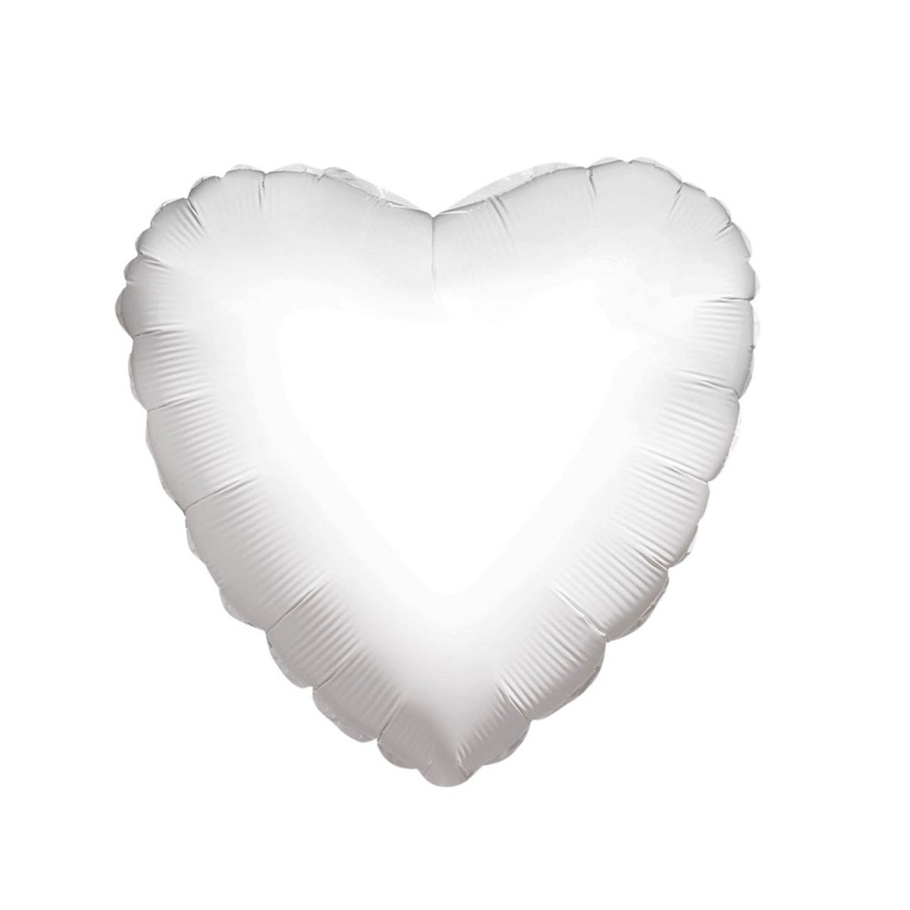 Foil Cuore Bianco 36 91 cm 6580844-01