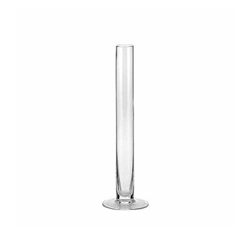 MONOFIORE CON PIEDED 3 H 25 615/25  vaso vetro