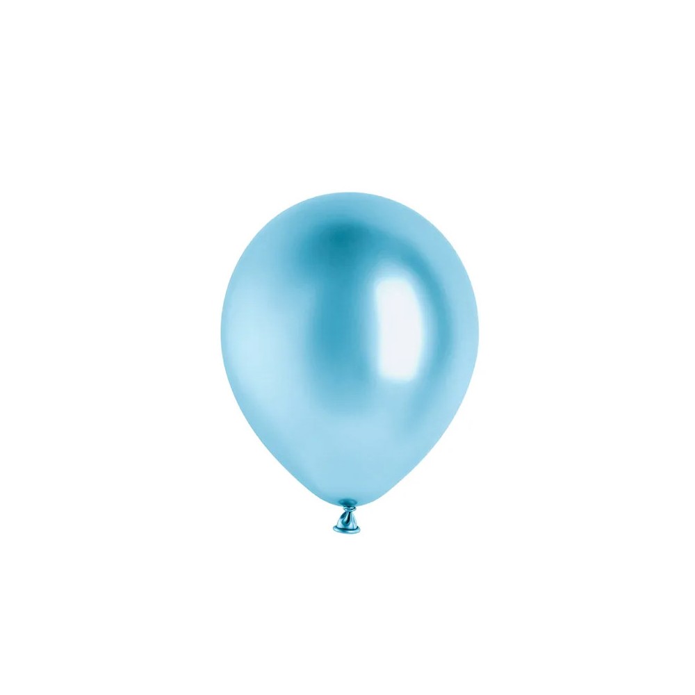 Palloncini lucidi 30 cm celeste 50 pz GS12-001-50