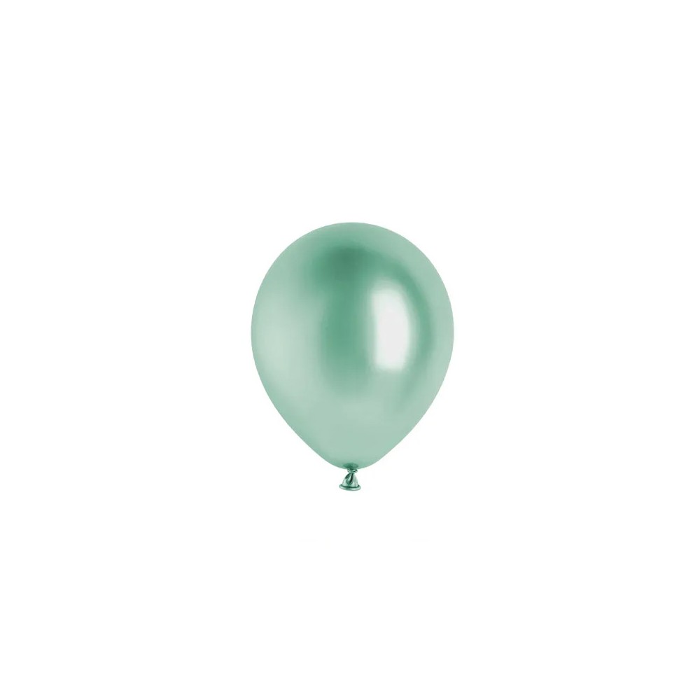 Palloncini lucidi da 12 cm verde bottiglia 50 pz GS5-012B-50