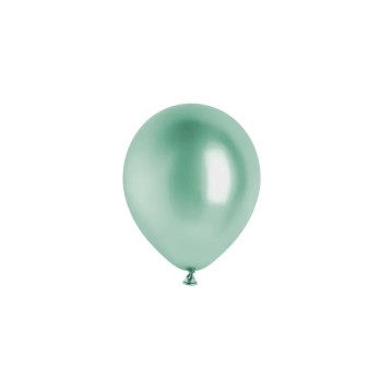 Palloncini lucidi da 12 cm verde bottiglia 50 pz GS5-012B-50