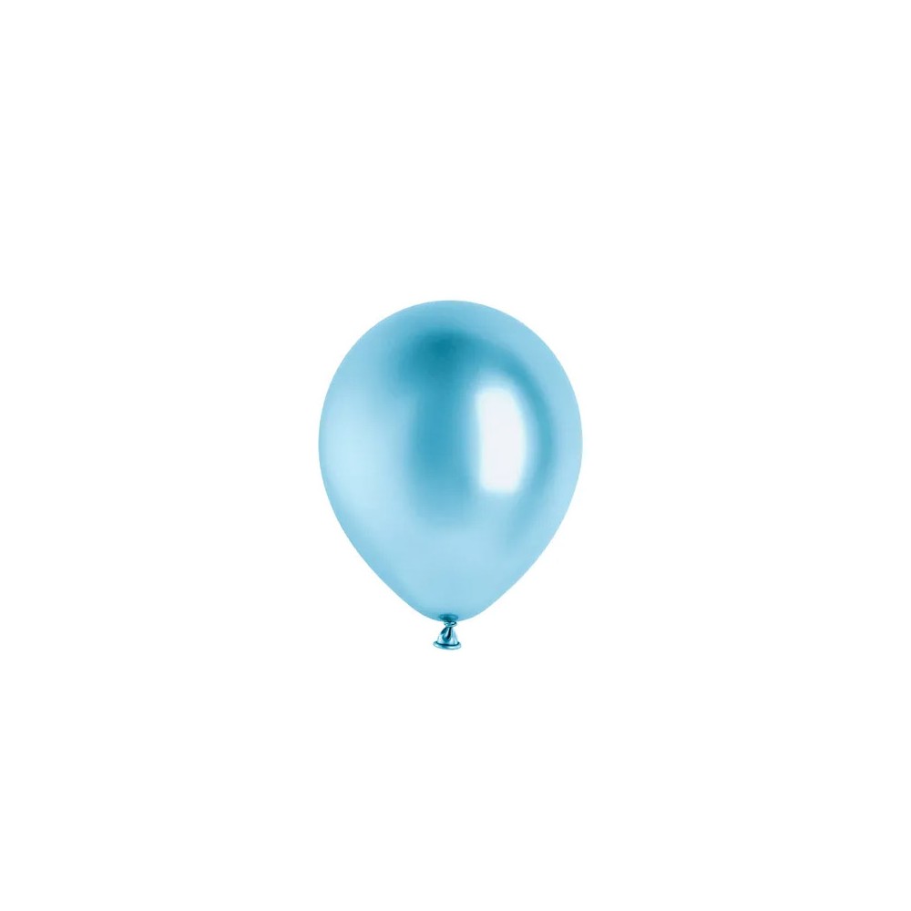 Palloncini lucidi da celeste 12 cm 50 pz  GS5-001-50