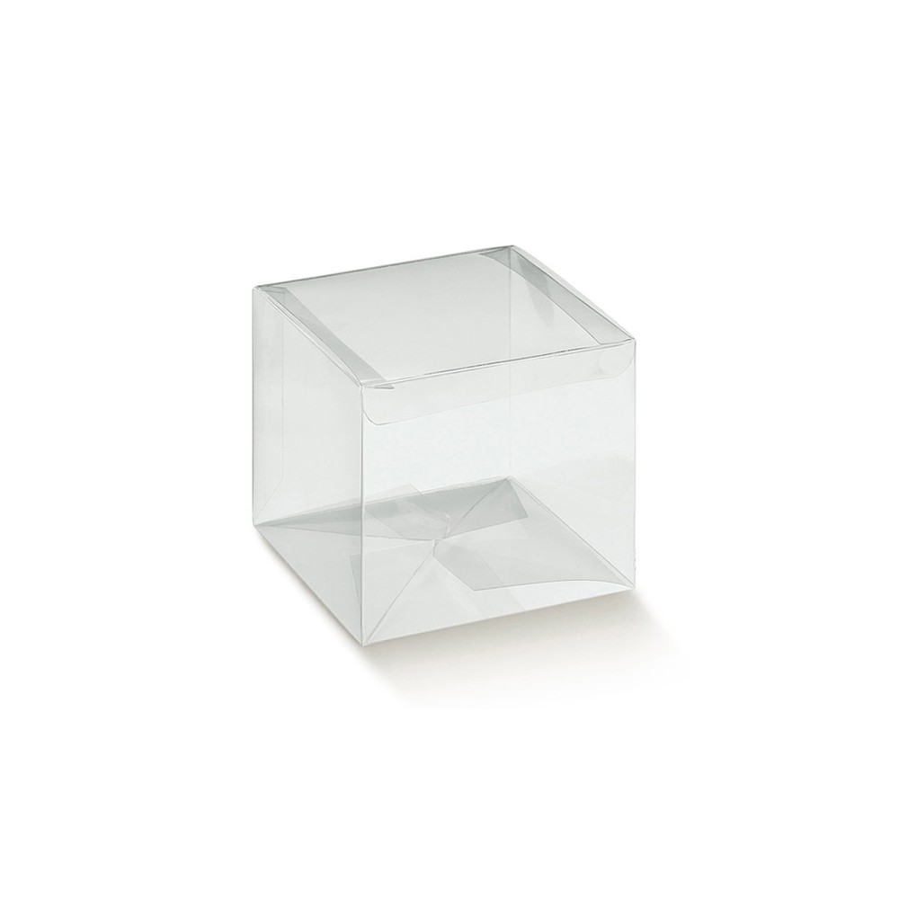 scatolina portaconfetti pet 80  x 80 x 130 mm 115466