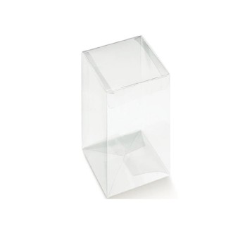 scatolina portaconfetti pet trasparente 90 x 90 x 180 mm 197818