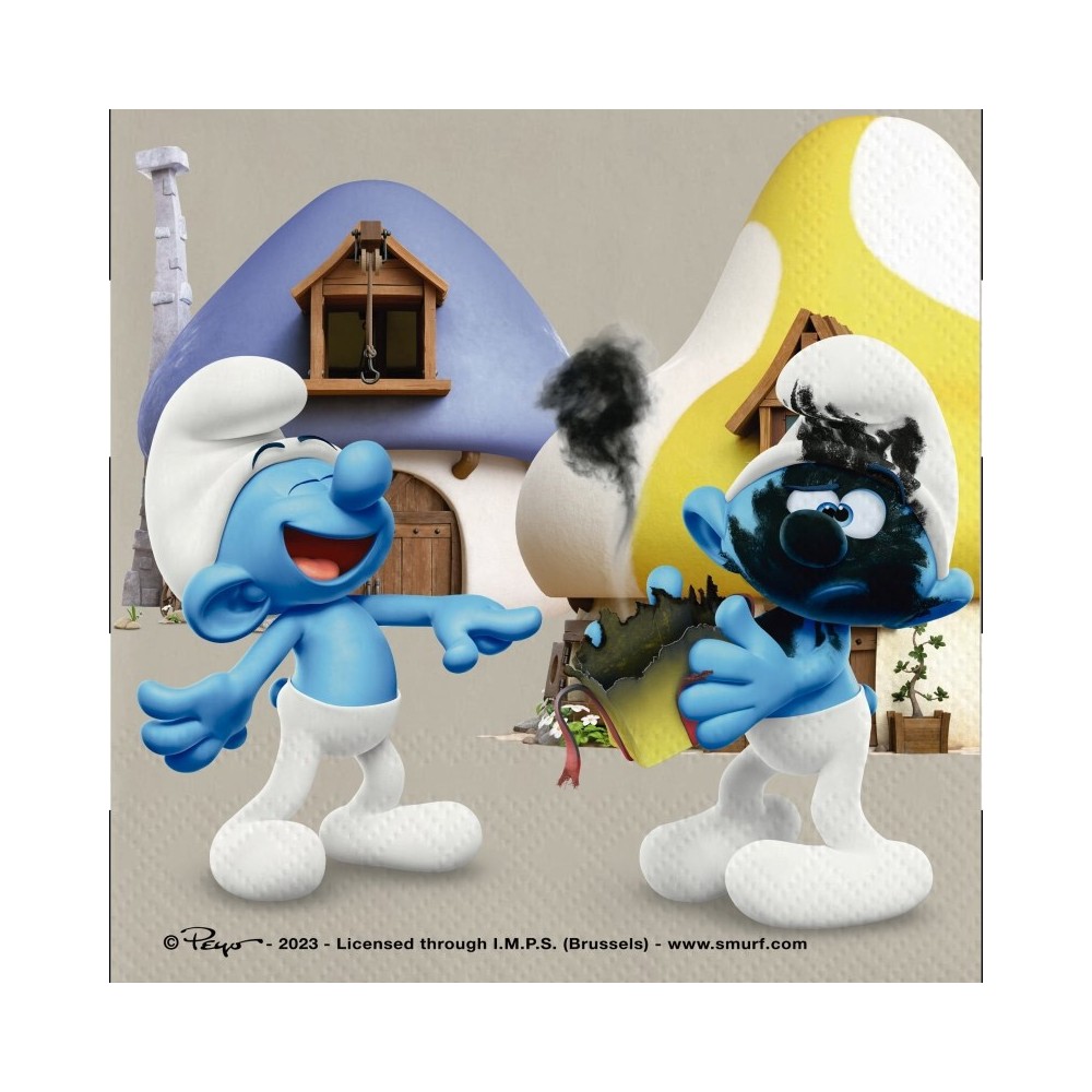 Kit 16 Persone Puffi