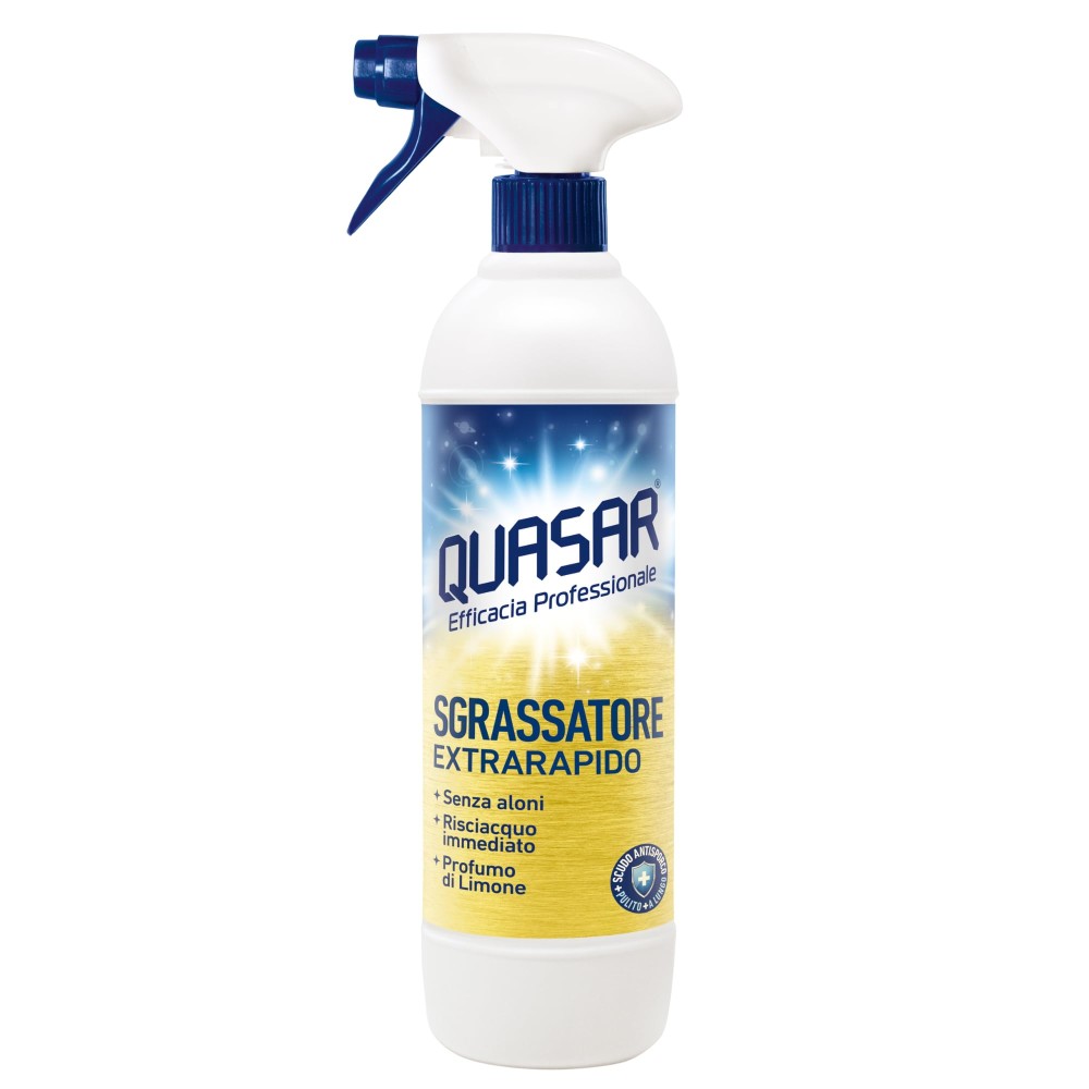 6 x Quasar SGRASSATORE EXTRARAPIDO Profumo Di Limone