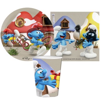 Kit 24 persone puffi