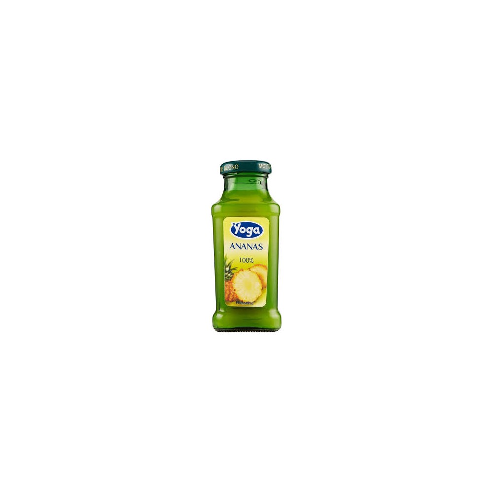 Yoga ananas 100% cl.20, confezione da 24 bottiglie