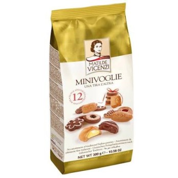Minivoglie - Un mix di mini biscotti italiani 300g (Minivoglie, x6)