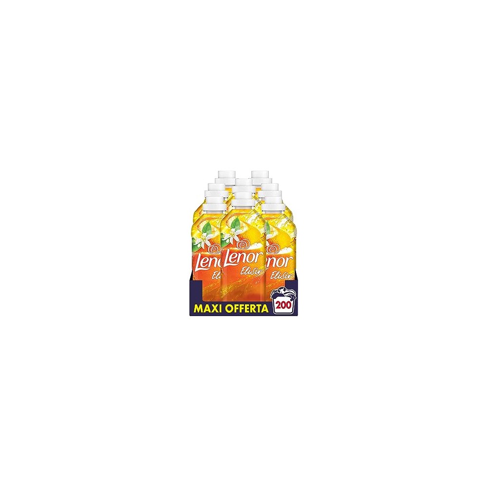 Lenor Elisir Ammorbidente Lavatrice Concentrato 200 Lavaggi (8X25) Sogno Di Sicilia
