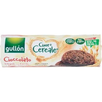 4 x Biscotti Gullòn Cuor di Cereale Cioccolato gr.280 4 CONFEZIONI