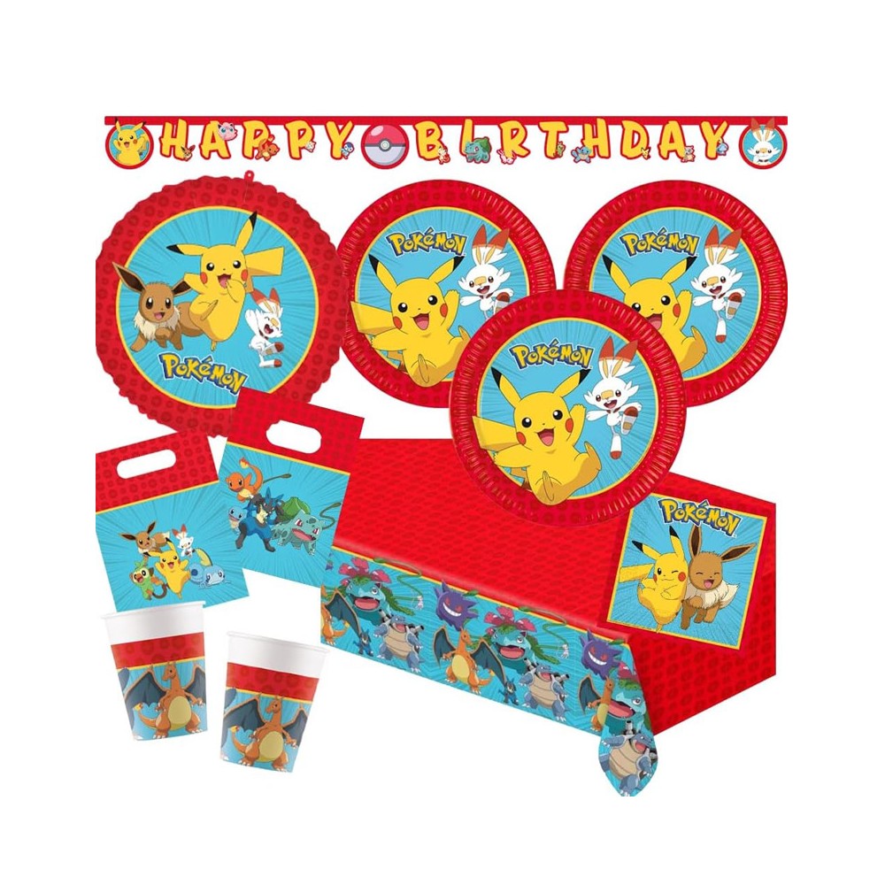 Kit 8 persone Pokèmon Evolution con bustine