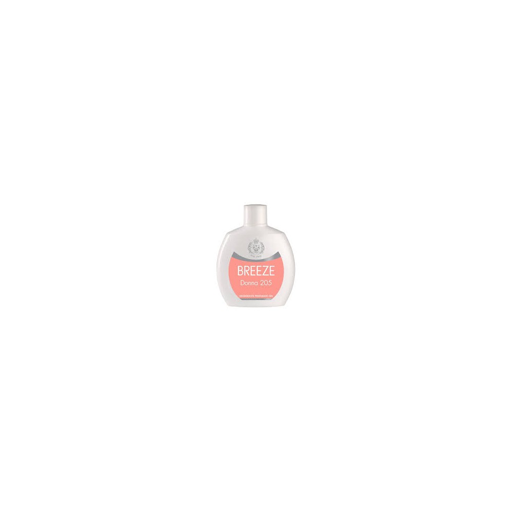 Breeze Squeeze Deodorante Profumato Unisex 48H 100 Ml 1pz Breeze Deodorante Donna 205