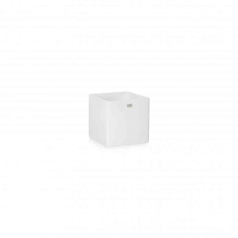 Vaso cubo Comunione calice rosa personalizzabile - 6 pz