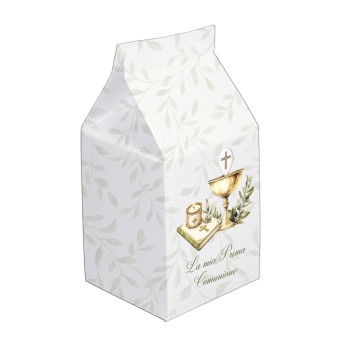 Scatolina Milk portaconfetti Prima comunione verde- 1 pz
