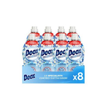 Deox Ammorbidente Lavatrice Concentrato, 264 Lavaggi, Fiori di Primavera 660ml x 8 Confezioni