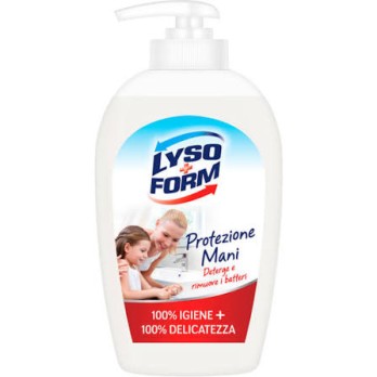 6 X Detergente Protezione Mani, Rimuove i Batteri, 100% Igiene + 100% Delicatezza 250ml