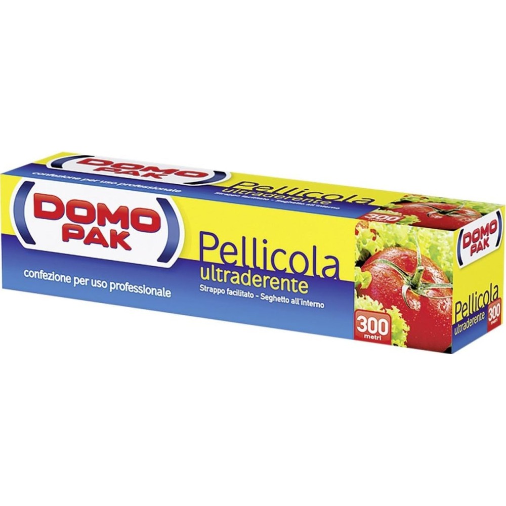 Domopak Pellicola Ultraderente, 1 Confezione da 300 metri