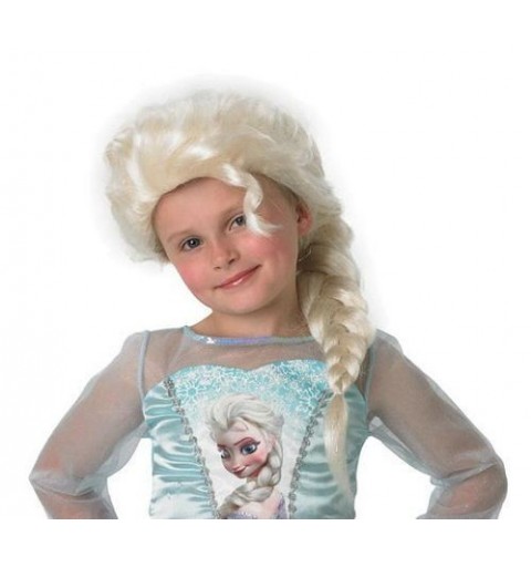 Parrucca Bionda con Treccia - Elsa di Frozen - Negozio di Carnevale -  Costumi di Carnevale e Accessori per Adulti e Bambini
