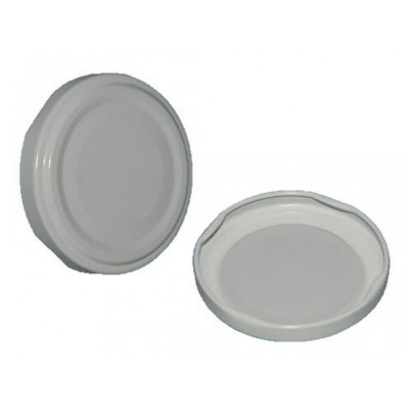 100 Capsule Per Barattoli 63mm - Tappi Twist Off Per Conserve E Pomodori - Foto 9