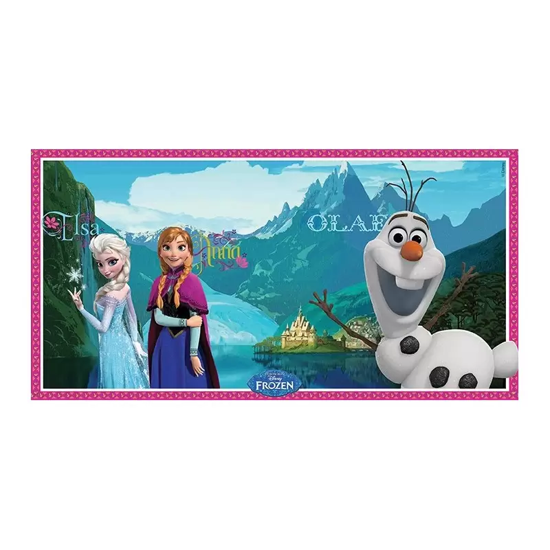 KIT N.38 FROZEN REGNO DI GHIACCIO - CON DECORAZIONE MURALE