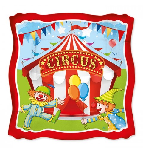 IRPot - KIT N 2 CIRCUS PARTY COORDINATO FESTA COMPLEANNO BAMBINI PARTY ADDOBBI