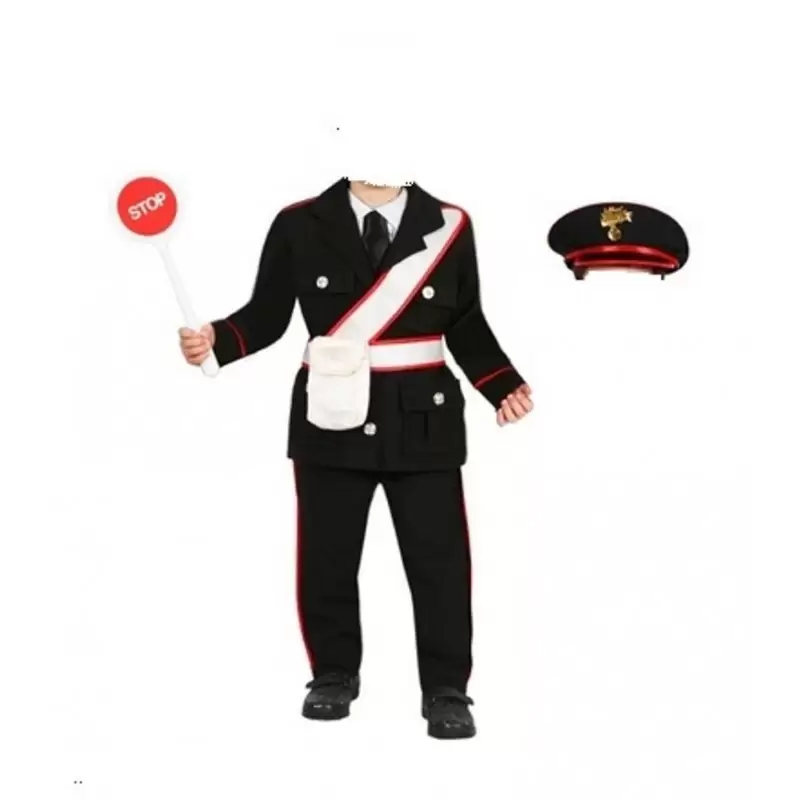 VESTITO DI CARNEVALE BAMBINO CARABINIERE