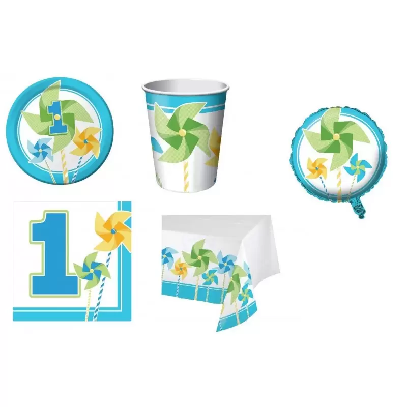 KIT N.10 74 PZ. - TOPOLINO BABY + PALLONCINO FOIL
