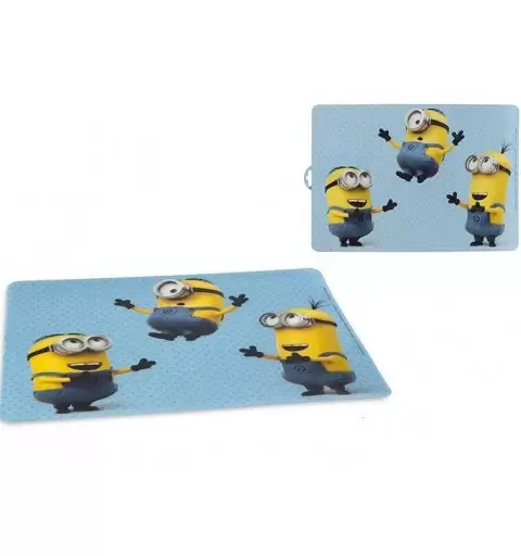 TAZZA MINIONS + POSATE+ TOVAGLIETTA MINIONS CATTIVISSIMO ME
